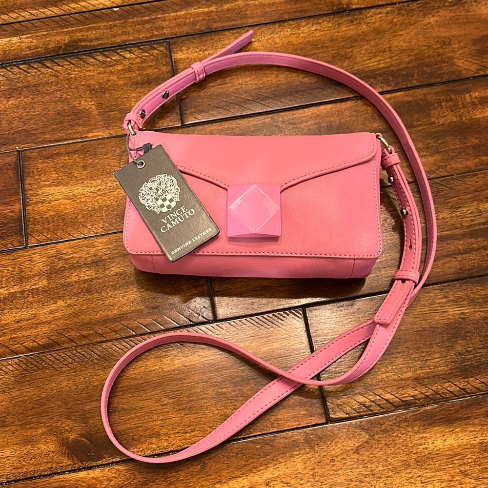 Vince Camuto pink purse with dust bag